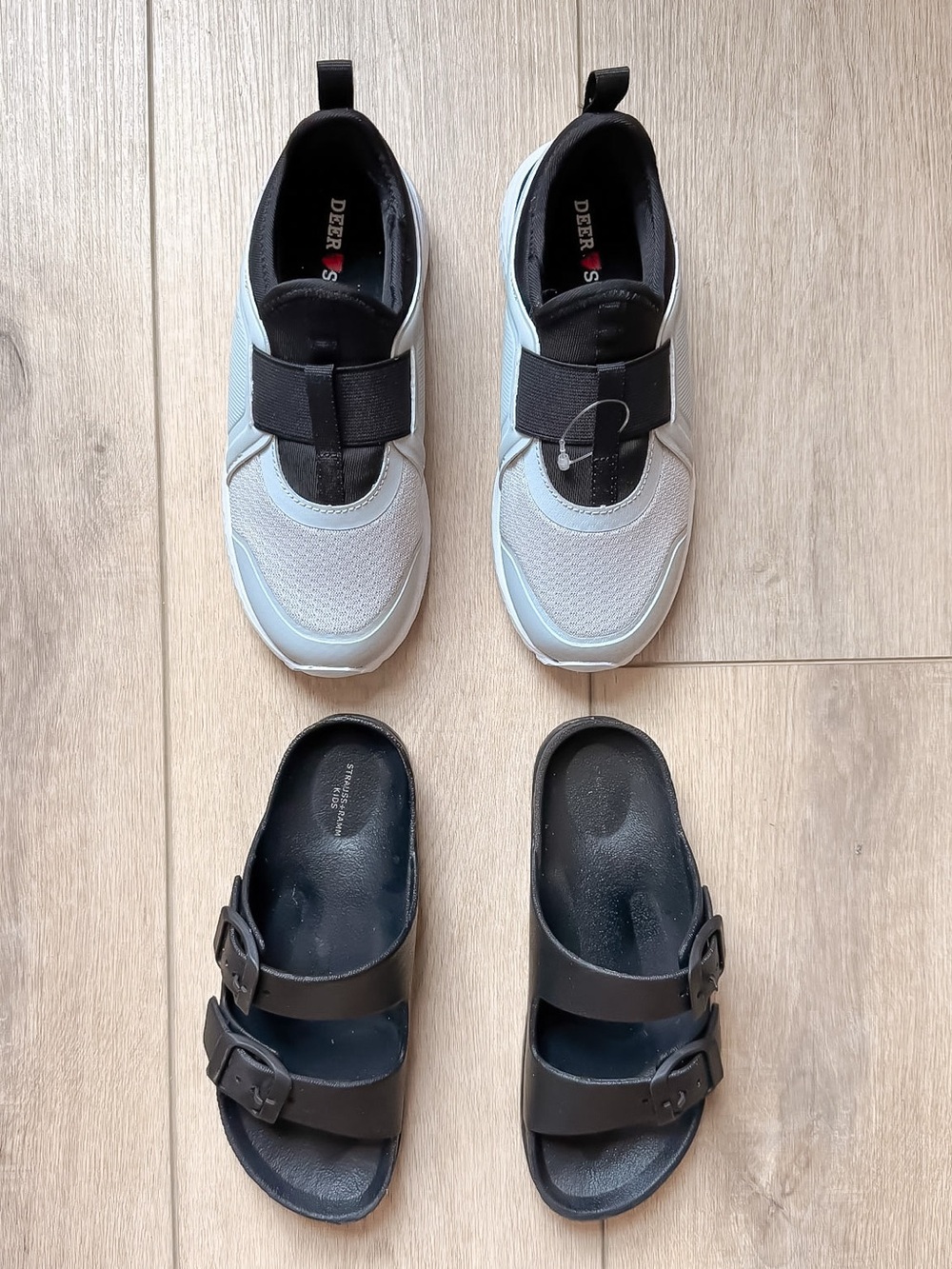 BOYS DEER STAGS STRAUSS + RAM SUMMER SHOE BUNDLE SIZE 13